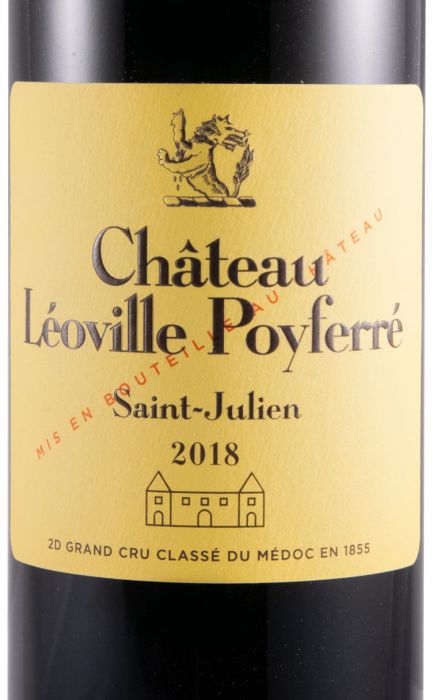 2018 Château Léoville Poyferré Saint-Julien red