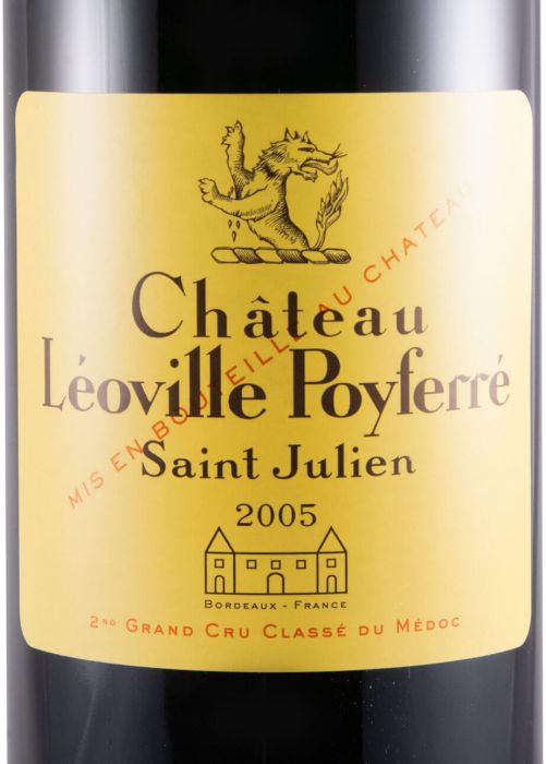 2005 Château Léoville Poyferré Saint-Julien tinto 1,5L