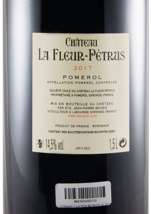 2017 Château La Fleur-Pétrus Pomerol tinto 1,5L