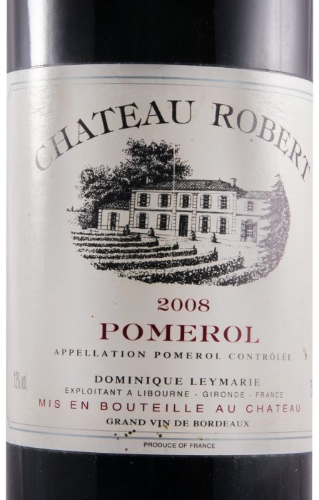 2008 Château Robert Dominique Leymarie Pomerol tinto