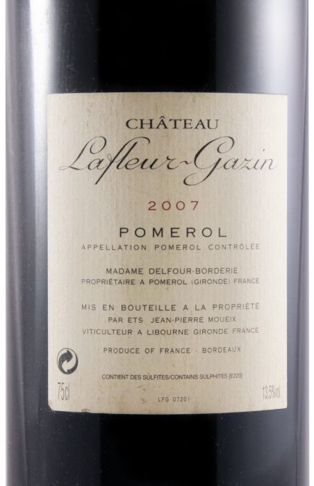 2007 Château Lafleur-Gazin Pomerol red
