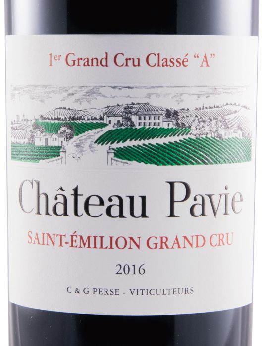 2016 Château Pavie Saint-Émilion red