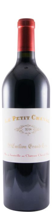2018 Château Cheval Blanc Le Petit Cheval Saint-Émilion red