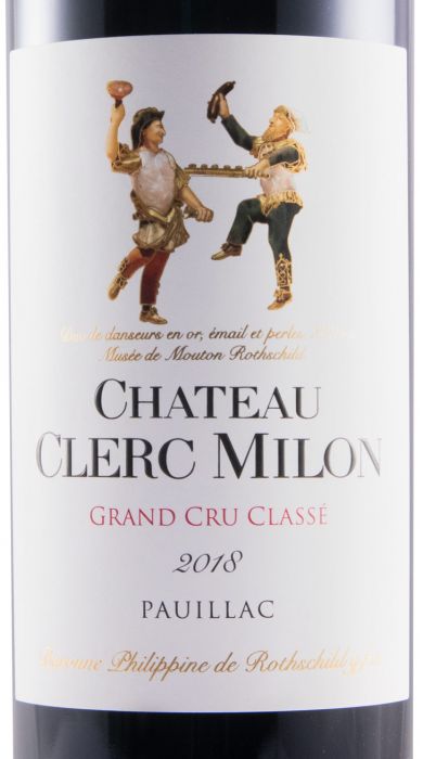 2018 Château Clerc Milon Pauillac tinto