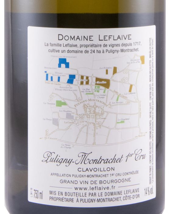2019 Domaine Leflaive Le Clavoillon Puligny-Montrachet branco