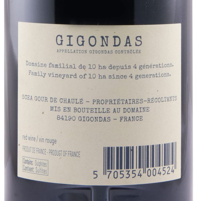 2019 Domaine du Gour de Chaulé Cuvée Tradition Gigondas red