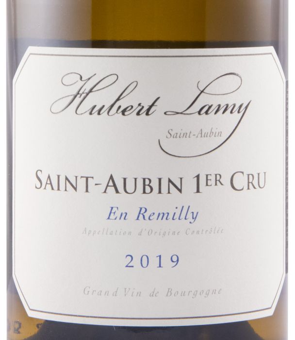 2019 Domaine Hubert Lamy En Remilly Premier Cru Saint-Aubin branco