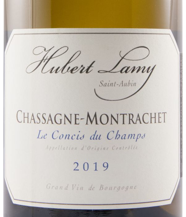2019 Domaine Hubert Lamy Le Concis du Champs Chassagne-Montrachet branco