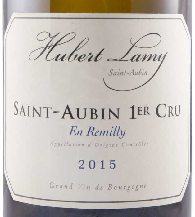 2015 Domaine Hubert Lamy En Remilly Premier Cru Saint-Aubin branco 1,5L