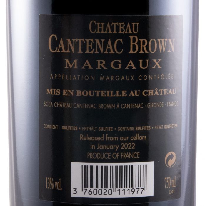 2006 Château Cantenac Brown Margaux tinto
