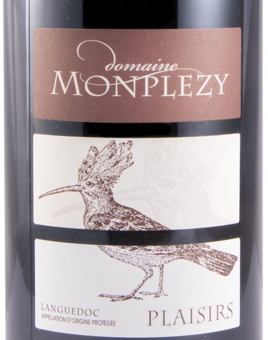 2019 Domaine Monplézy Plaisirs Languedoc biológico tinto