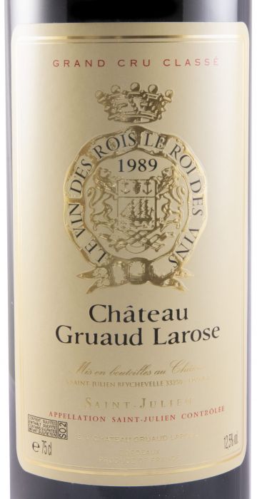 1989 Château Gruaud Larose Saint-Julien tinto