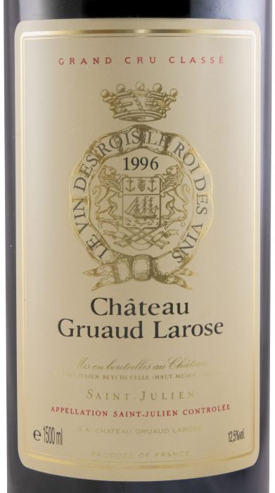 1996 Château Gruaud Larose Saint-Julien tinto 1,5L