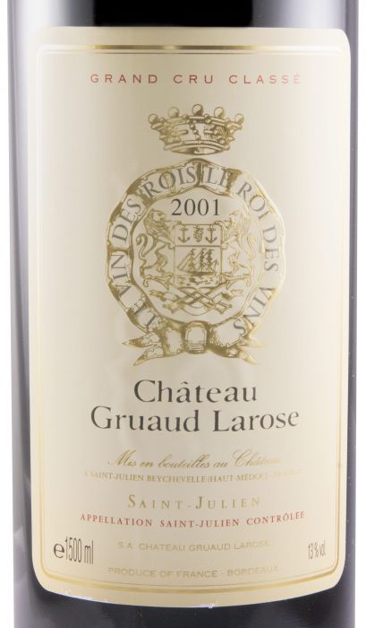 2001 Château Gruaud Larose Saint-Julien tinto 1,5L