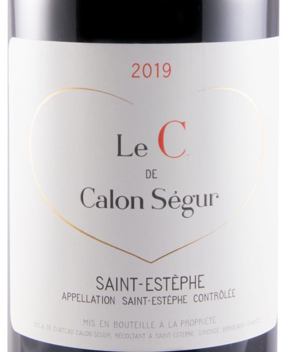 2019 Château Calon-Ségur Le C de Calon-Ségur Saint-Estèphe tinto