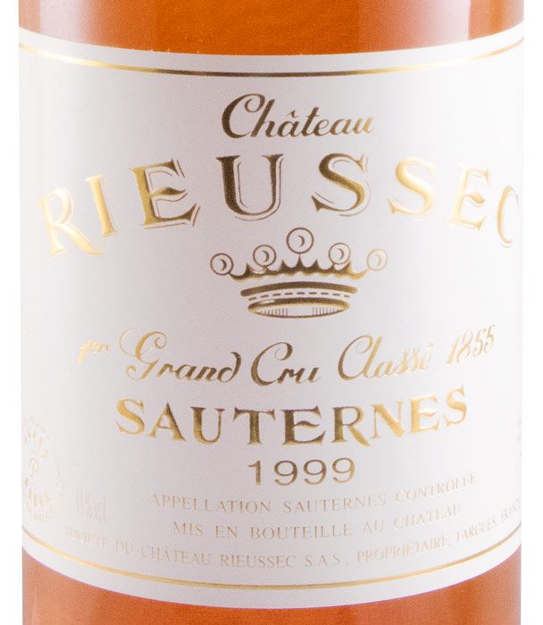 1999 Château Rieussec Sauternes branco