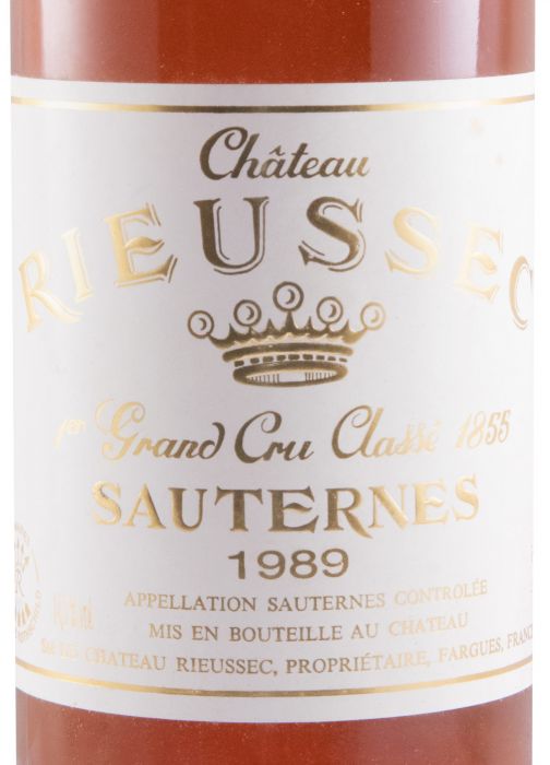 1989 Château Rieussec Sauternes branco 37,5cl