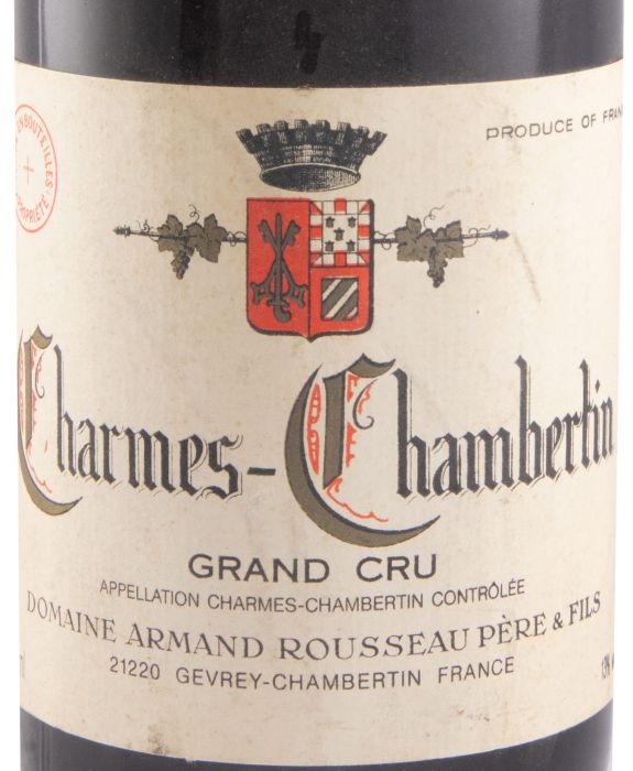 1997 Domaine Armand Rousseau Charmes-Chambertin red
