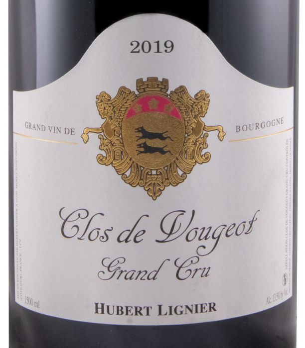 2019 Domaine Hubert Lignier Clos de Vougeot Grand Cru tinto 1,5L