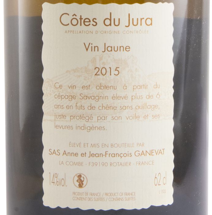 2015 Anne et Jean-François Ganevat Vin Jaune Côtes du Jura white 62cl