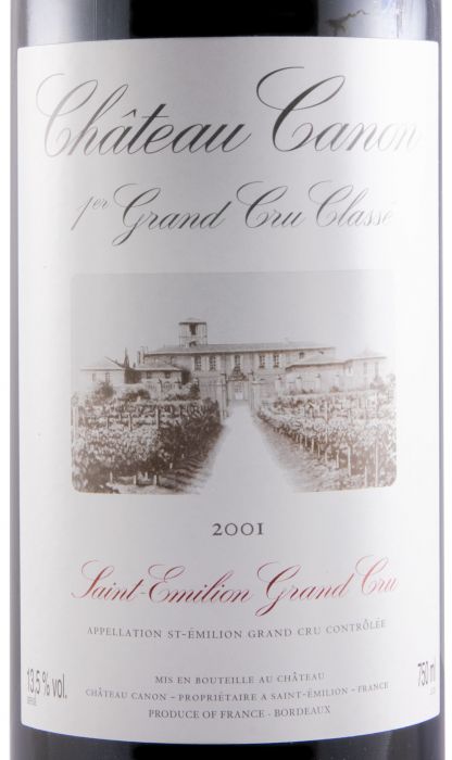 2001 Château Canon Saint-Émilion red