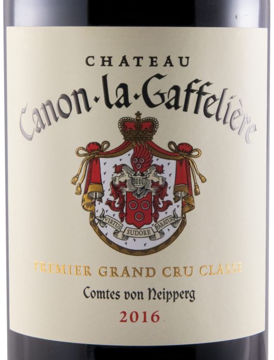 2016 Château Canon-La-Gaffelière Saint-Émilion red
