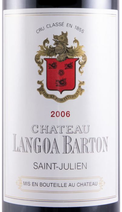 2006 Château Langoa Barton Saint-Julien red