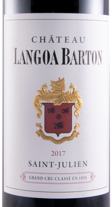 2017 Château Langoa Barton Saint-Julien tinto