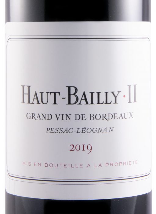 2019 Château Haut-Bailly Haut-Bailly II Pessac-Léognan red