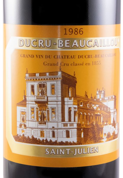 1986 Château Ducru-Beaucaillou Saint-Julien tinto