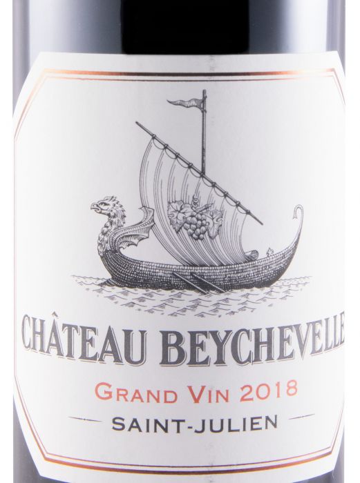 2018 Château Beychevelle Saint-Julien red