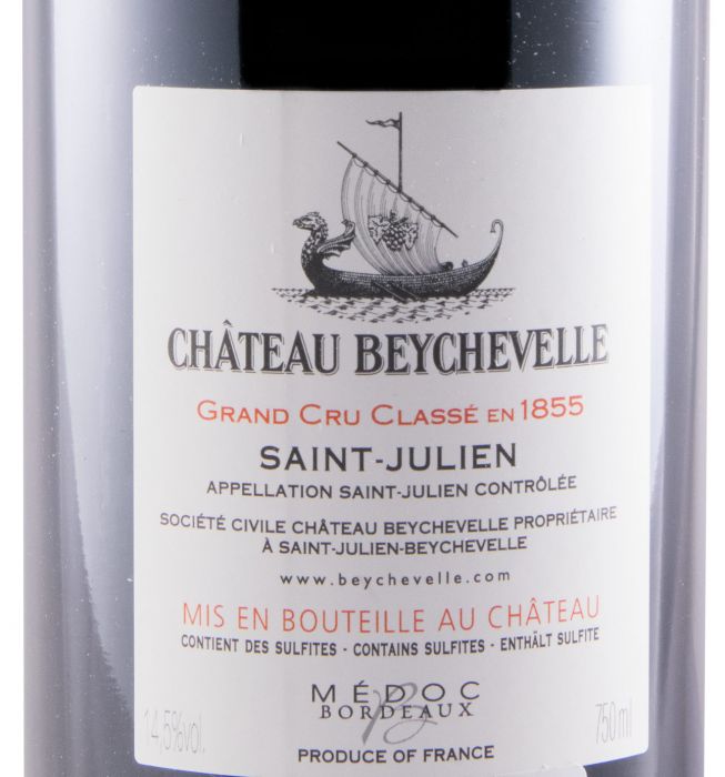 2018 Château Beychevelle Saint-Julien red