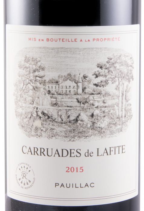 2015 Château Lafite Rothschild Carruades de Lafite Pauillac red