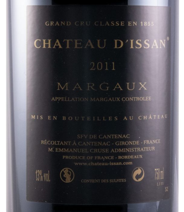 2011 Château d'Issan Margaux red