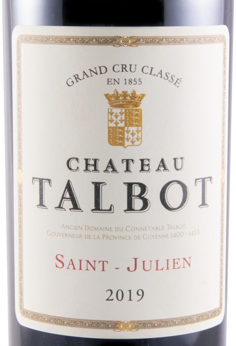 2019 Château Talbot Saint-Julien red