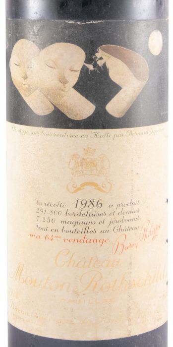 1986 Château Mouton Rothschild Pauillac tinto
