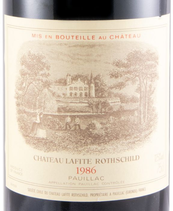1986 Château Lafite Rothschild Pauillac tinto