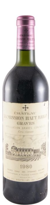 1980 Château La Mission Haut-Brion Graves tinto
