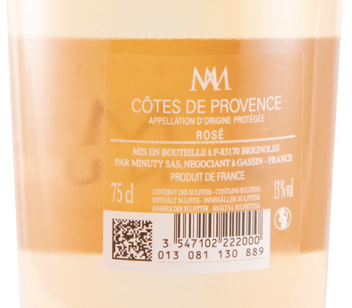 2021 Château Minuty M de Minuty Côtes de Provence rosé