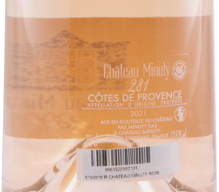 2021 Château Minuty 281 Côtes de Provence rosé