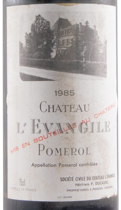 1985 Château L'Évangile Pomerol tinto