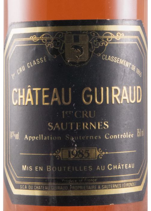 1985 Château Guiraud Sauternes white