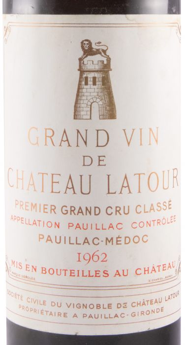 1962 Château Latour Pauillac red