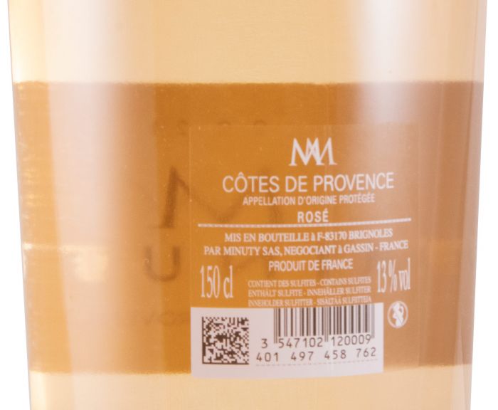 2021 Château Minuty M de Minuty Côtes de Provence rosé 1.5L