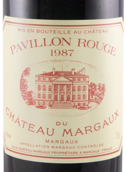 1987 Château Margaux Pavillon Rouge red