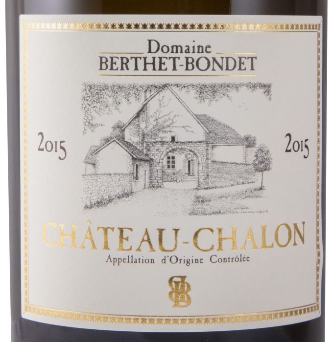 2015 Domaine Berthet-Bondet Château-Chalon biológico branco 62cl