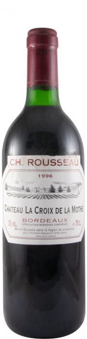 1996 Château La Croix de La Mothe Bordeaux red