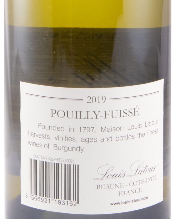 2019 Louis Latour Pouilly-Fuissé branco