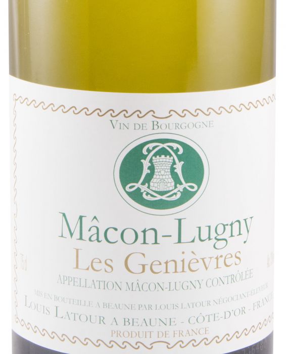 2020 Louis Latour Les Genièvres Mâcon-Lugny branco