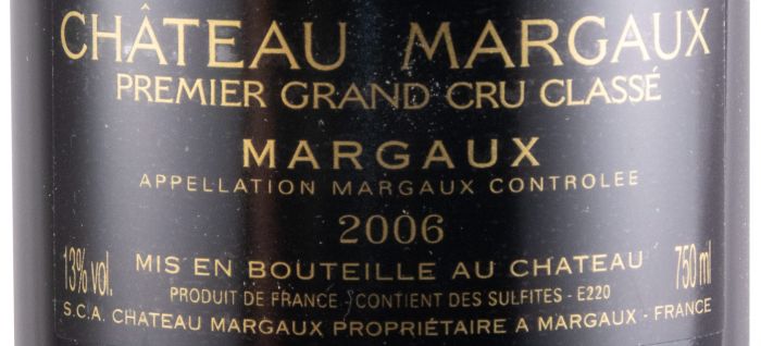 2006 Château Margaux tinto